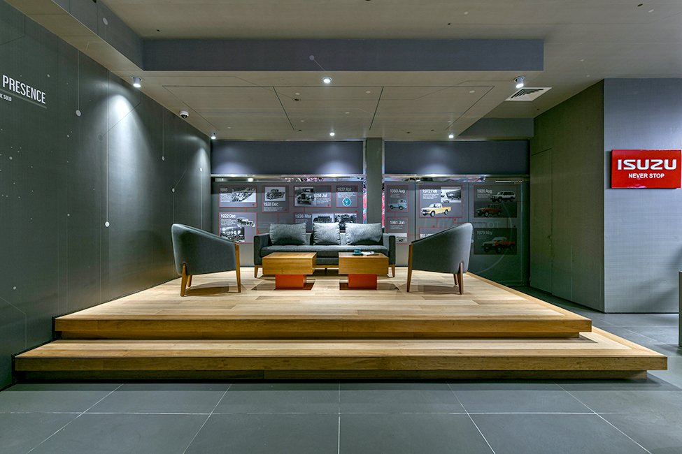 Isuzu Motors Showroom Architect - Sonal Merchant & Veena Wagle Mumbai